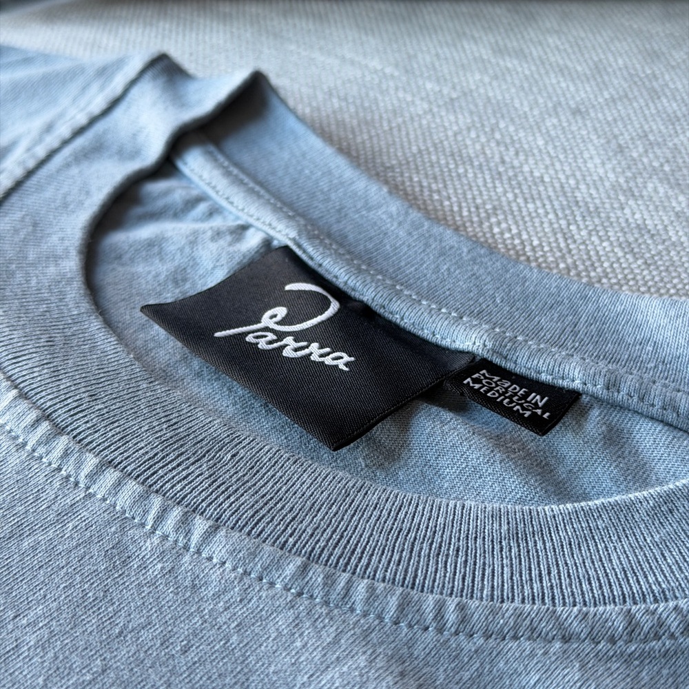 Parra Light Blue Wave Graphic Tee - Picture 4 of 7
